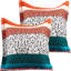 Ensemble de housse matelassée 3 pièces Boho