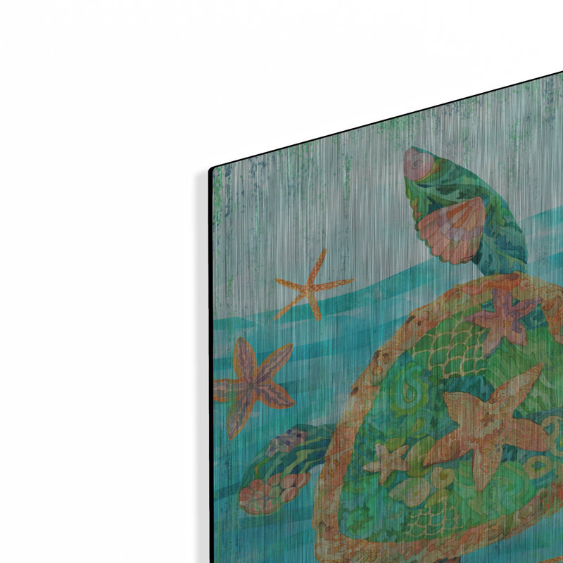 «Nassau Turtle Horizontal I» par Paul Brent, H 16 po x l 24 po