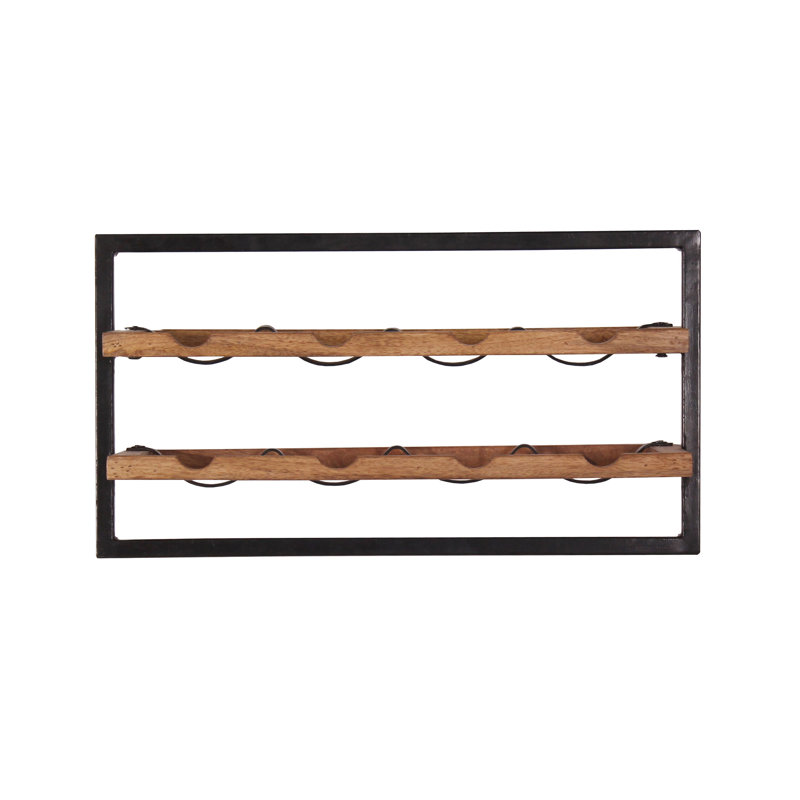 Lehoux Wall Mounted Wine Bottle Rack in