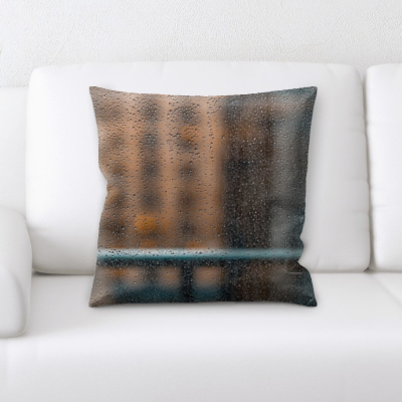 Microsuede Throw Pillow