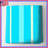 Vertical Blue Stripes Quilted Bedspread All Sizes-128572699