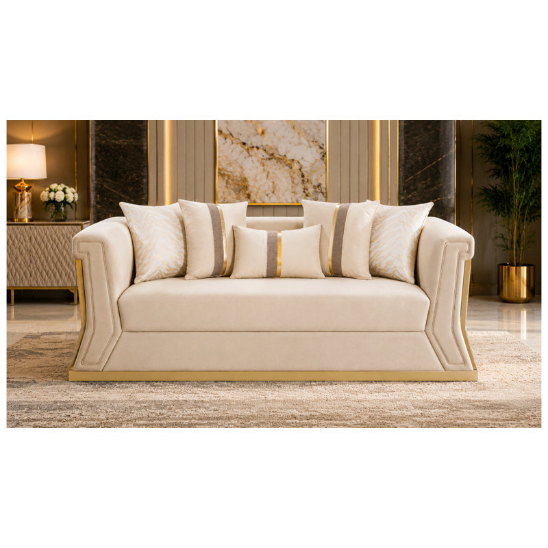 Rosellini L6025-blaise-canapé-crème