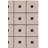 Martha Stewart 300 Hand Tufted Wool/Cotton with Latex Geometric Rug in Beige/Black-487526692