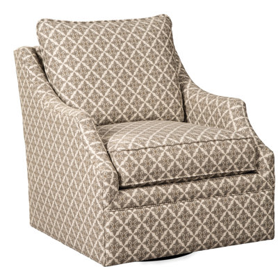 Swift Upholstered Swivel Armchair