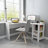 Amelius Commercial Use 140Cm W L-Shape Writing Desk-650530054