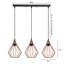 Kacie 3 - Light Kitchen Island Pendant-1563109049