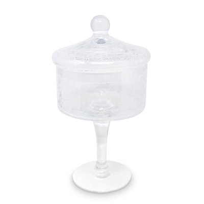 Liscio Ottico - Stemmed Cookie Jar With Ball Knob On Lid