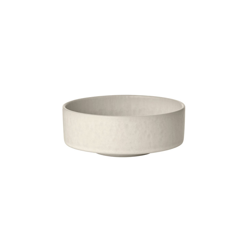 MAKOTO Japanese Style Stoneware Bowl - Medium, Moonbeam (beige)