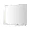 Infinity Casa Bianca White Dresser Mirror | Modern High Gloss Bedroom Mirror