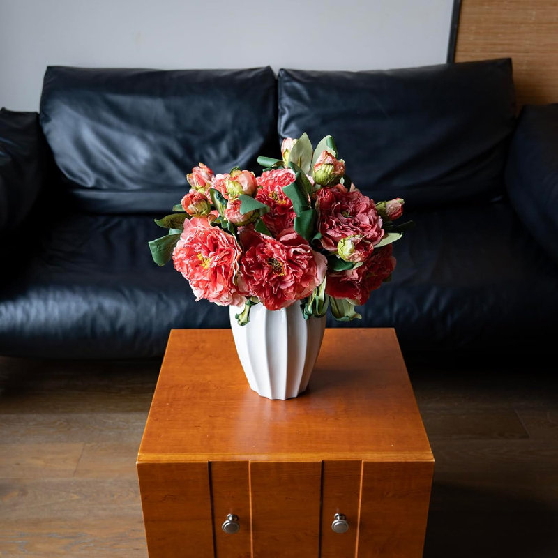 Paquet de 5 fausses fleurs artificielles