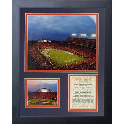 Souvenirs à cadre de auburn university tigers de jordanie-lièvre