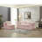 Multi Functional Sectional Sofa Bed With Independent Chaise Lounge And Convertible Blanket, Plush Corduroy, 80 Inch King Size, Deep Seating-1203982309