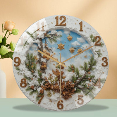 Horloge murale 12 po Winter