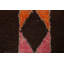 Tapis de couloir oriental géométrique marocain noué à la main 2 x 12