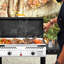 Outdoor 2-in-1 Propane Stove & Griddle With Side Shelves