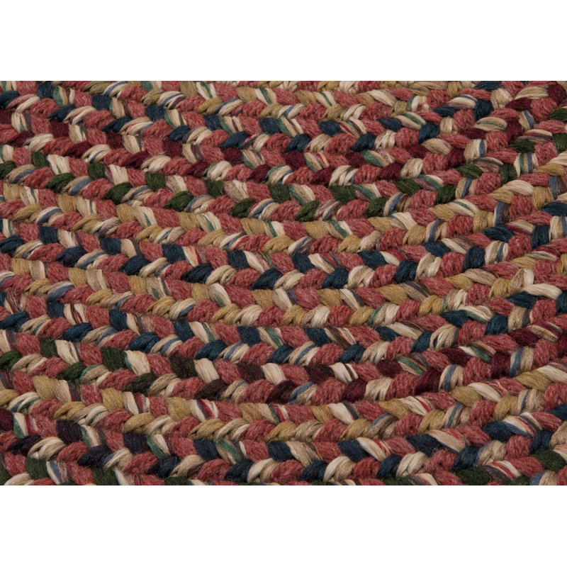 Tapis en bois de rose Entwistle, Ovale 10 pi x 13 pi