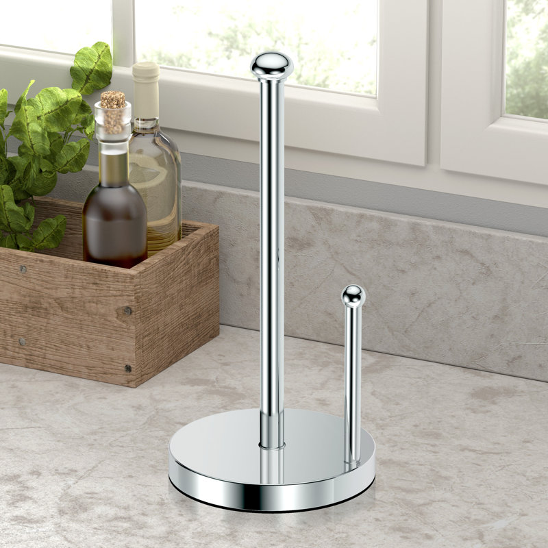 Porte-essuie-tout autoportant Kitchen Accessoires Kitchen, Chrome
