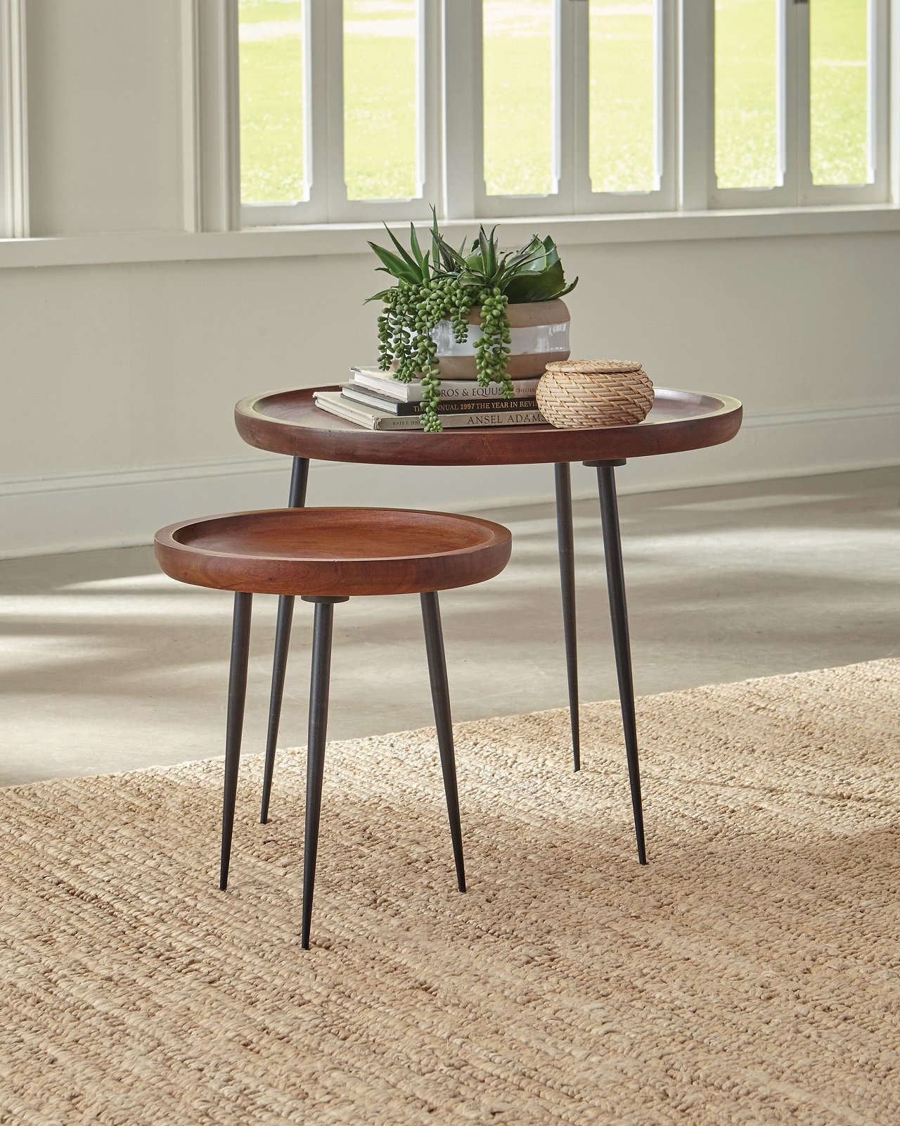 Corrigan Studio Viggo 3 Legs Nesting Tables | Wayfair