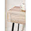 Angeliah 50cm W Metal Bedside Table-111122263