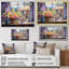 «Mauve Floral Ranch», art mural-605135789-605135786