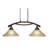 Eisenhauer 2 Light Island Light Shown With 12" Glass-634992-94405780