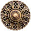 La Scala 10 Light 28in x 29.5in Chandelier in Etruscan Gold with Clear Radiance Crystals-767891797-767891799