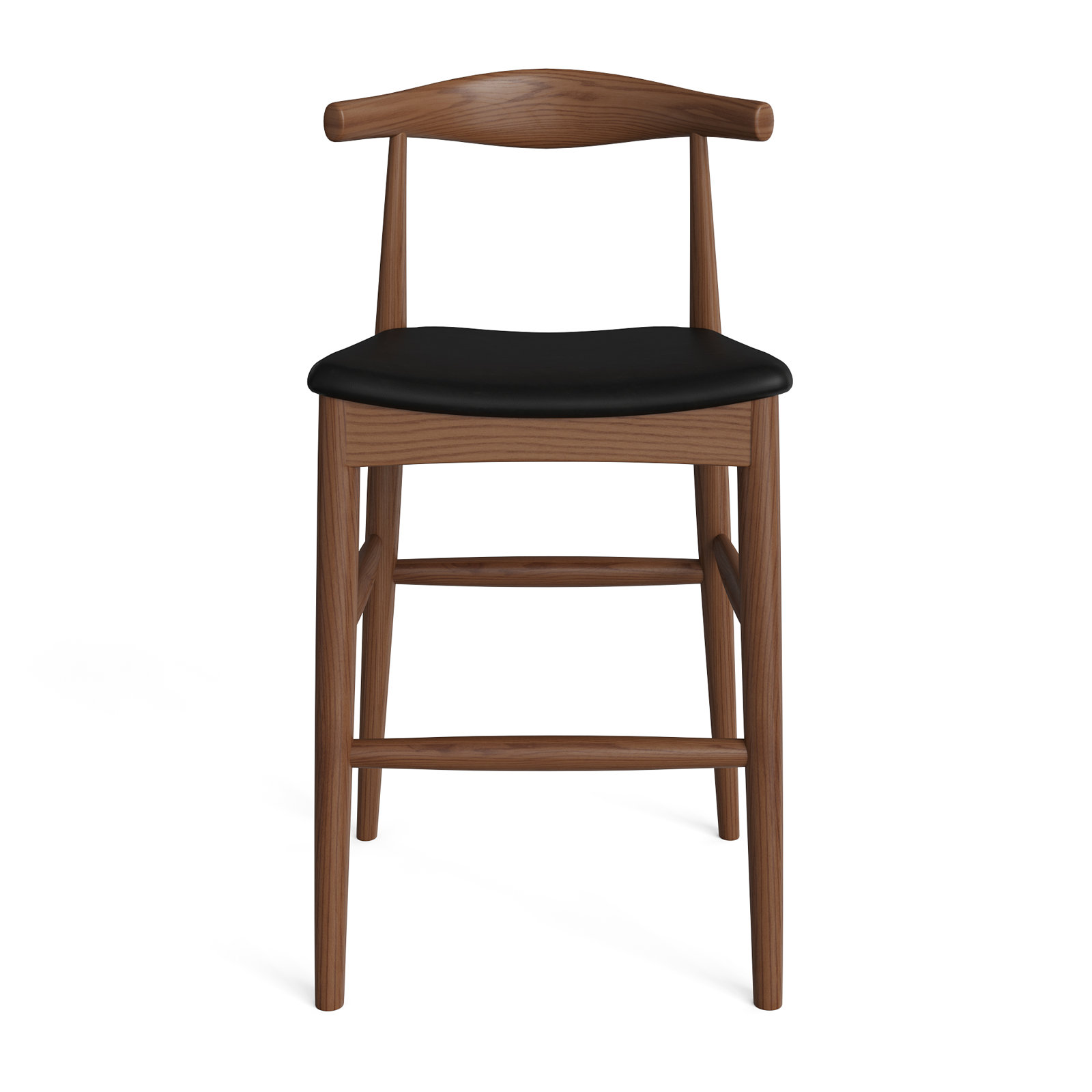 Ardo Bar Stool, Bar Stool (28.50" Seat Height), Walnut