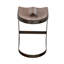 Baxter Stool with Metal Frame-48367380