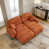 Orange+2 Seat+2Ottoman