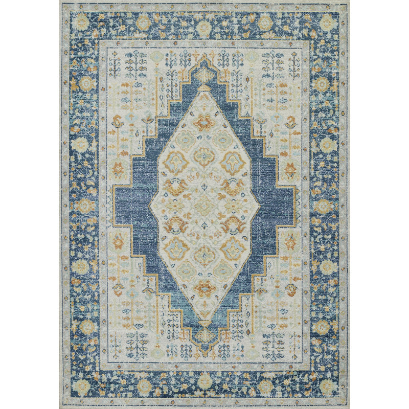 Jebril Oriental Indoor Rug, Rectangle 7'10" x 10'6"