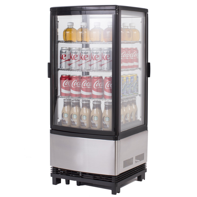 Maxx Cold 3 Cubic Feet Merchandising Refrigerator - 16.9''