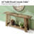 Narrow Sofa Table,Twotier Console Table,Wooden Entryway Table