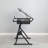 adjustable tempered glass drafting printing table with chair-208987990