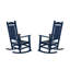 Chaise berçante d'extérieur en plastique Laguna-67014512