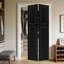 Porte de grange coulissante à 2 panneaux avec quincaillerie Modern-123030029-123030076