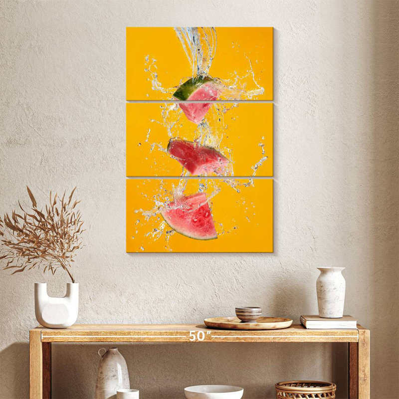 Yarlin Watermelon Splash, H 57 po x l 36 po