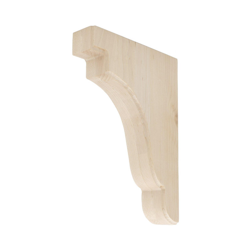 Petit corbeau de 10 pi x 1-7 / 8 po x 7 po, Érable dur