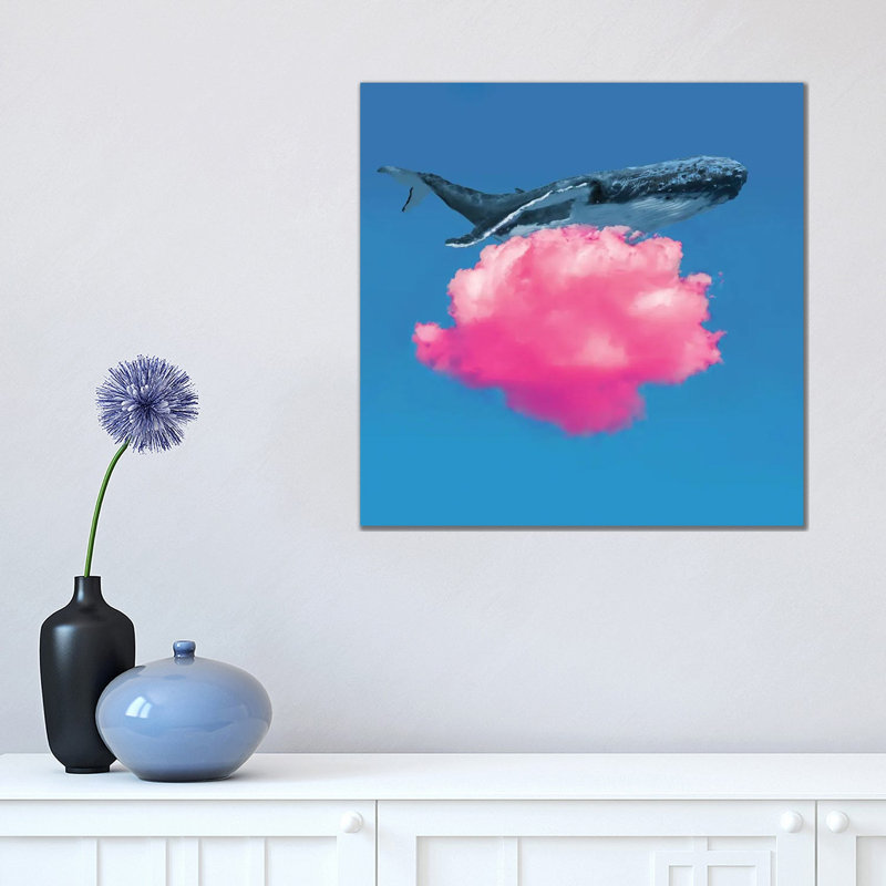 Whale Resting by David Loblaw - Wrapped Canvas Print, 45.72 cm H x 45.72 cm W x 3.175 cm D