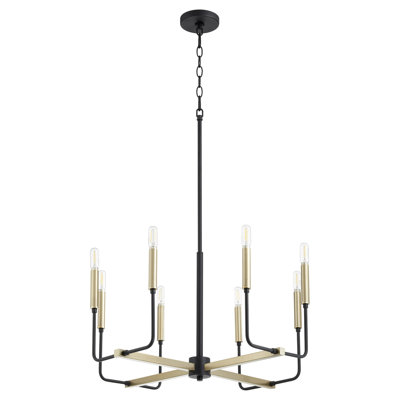 Lustre classique / traditionnel à 8 lumières de style bougie Arbuckle