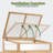  35" W x 24" D Cold Frame Greenhouse with Foldable Potting Table