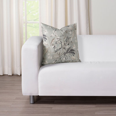 Floral Reversible Throw Pillow