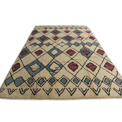 Tapis brun clair 9x12 Pires