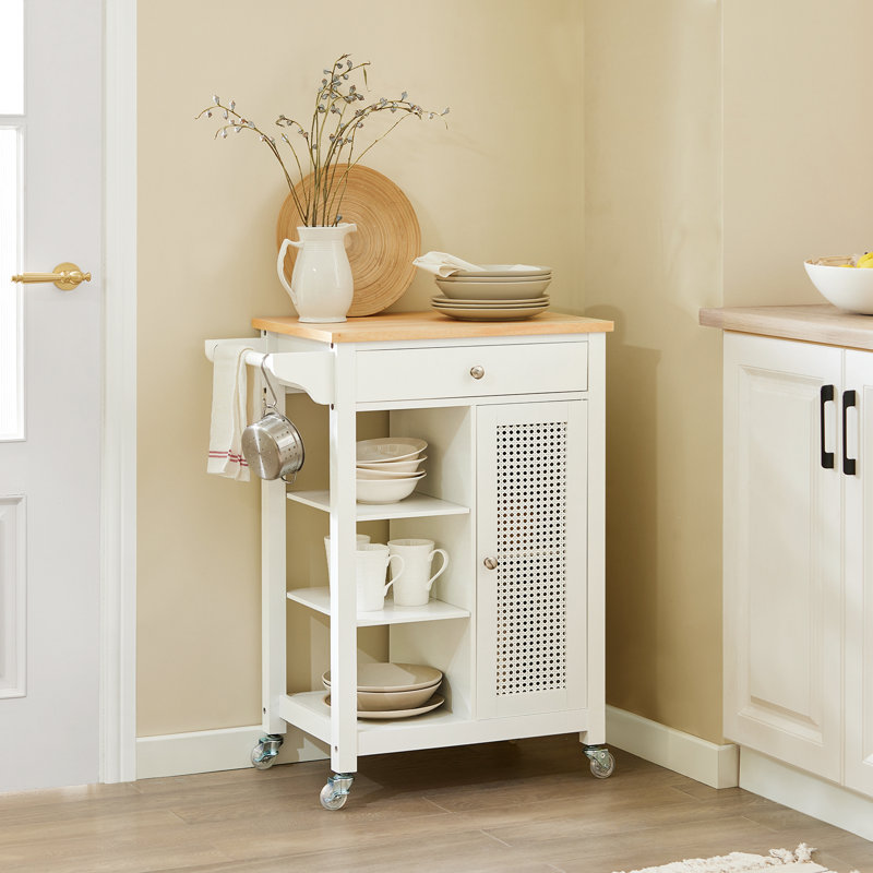 Wood Kitchen Cart
