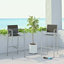 Modway Shore Aluminum Outdoor Bar Stool