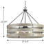 Kingsley 5 - Light Dimmable Drum Chandelier-144726173-144726172