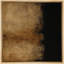 «Rustic» brun et noir abstrait fond patiné, reproduction d'art sur toile encadrée-949760727-949760726