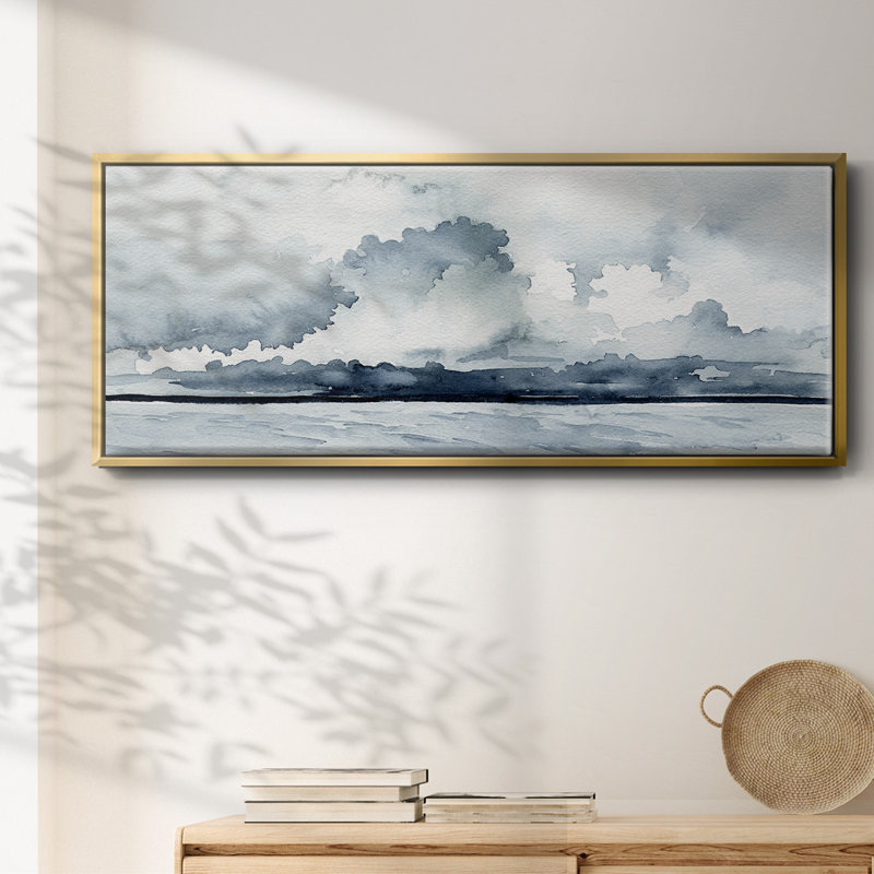 «Passing Rain Storm I», toile encadrée