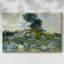 Roches avec chêne - Vincent van Gogh - Toile tendue avec châssis - 1888-1968159504