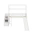 Lit mezzanine simple avec glissade-491878443