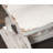 Emersyn 46" Solid Wood Distressed Scrollwork Coffee Table
